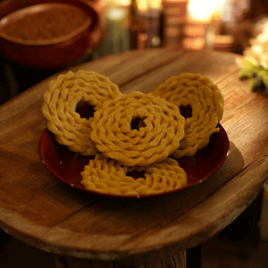 5 Suthu Murukku(4 Pieces) - Soundaram's Chettinad Sweets & Snacks