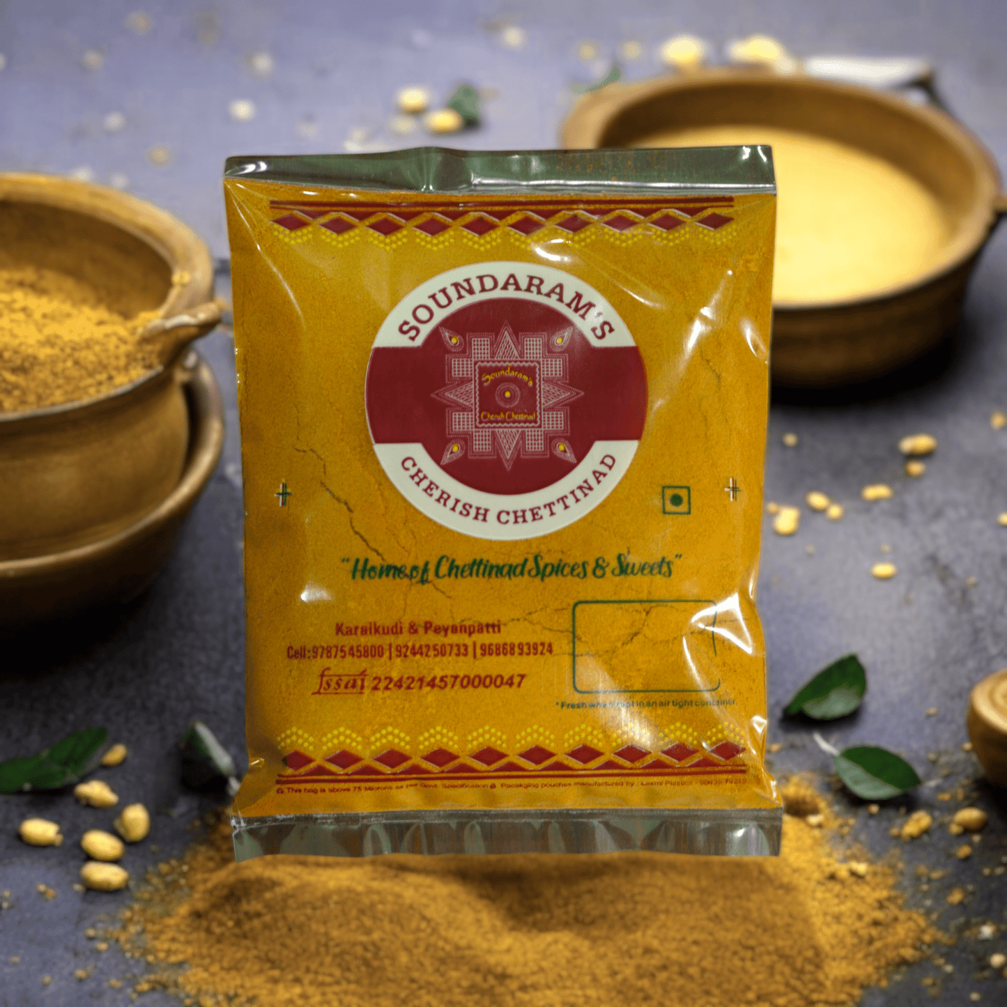Sambar Thool (250g) - Soundaram's Chettinad Sweets & Snacks