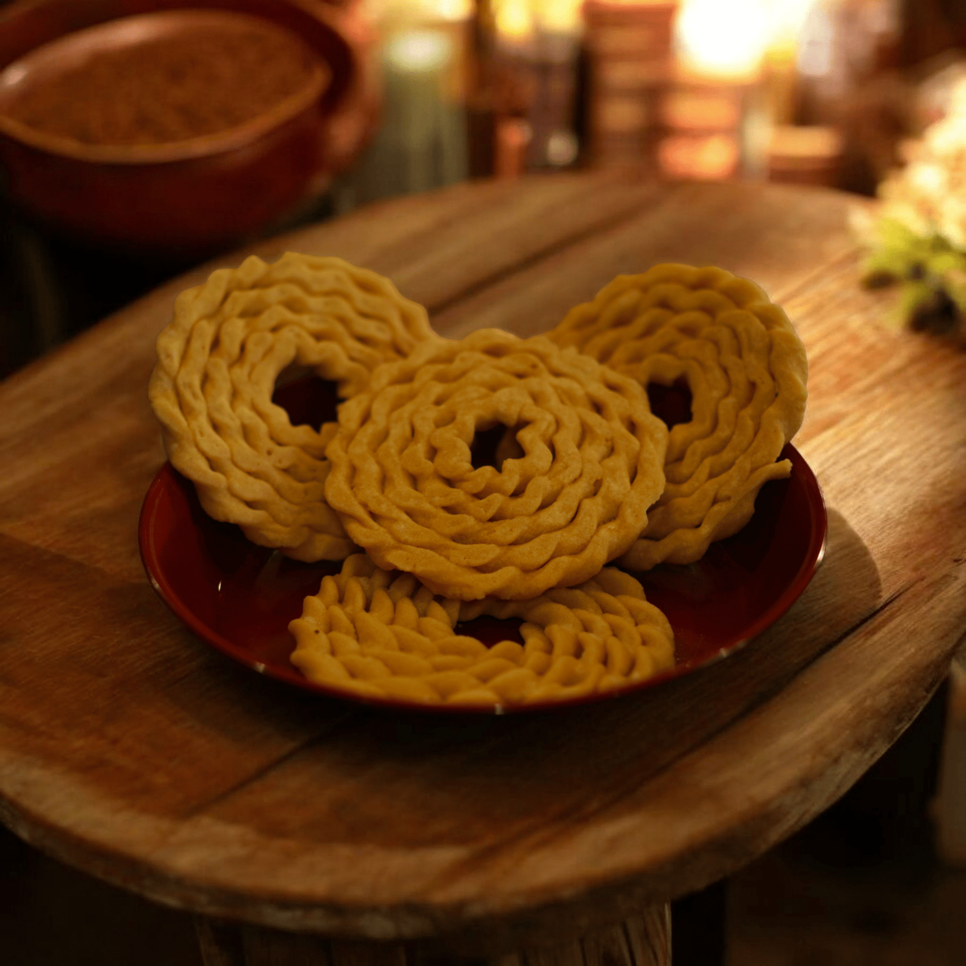 5 Suthu Murukku(4 Pieces) - Soundaram's Chettinad Sweets & Snacks