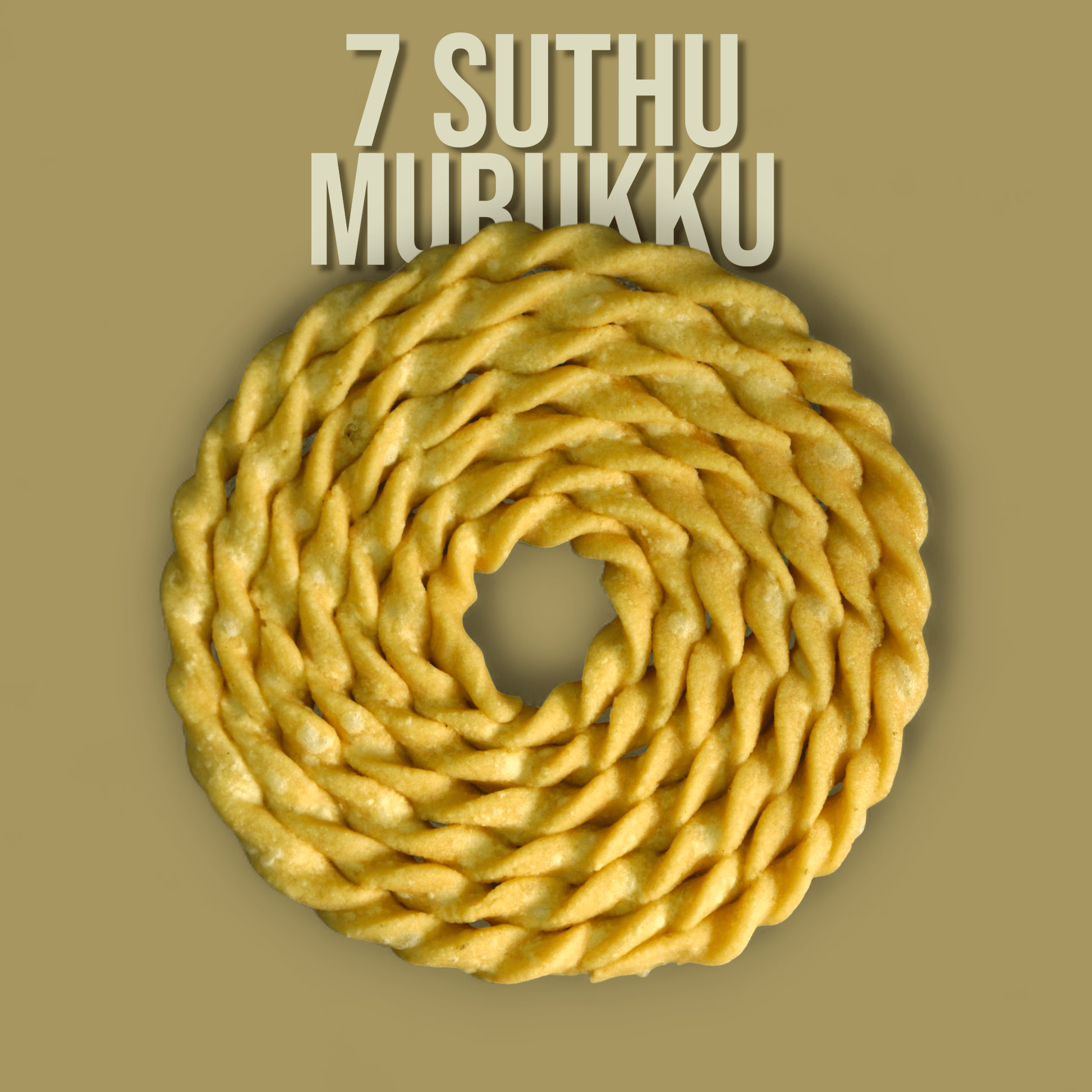 7 Suthu Murukku(1 Piece) - Soundaram's Chettinad Sweets & Snacks