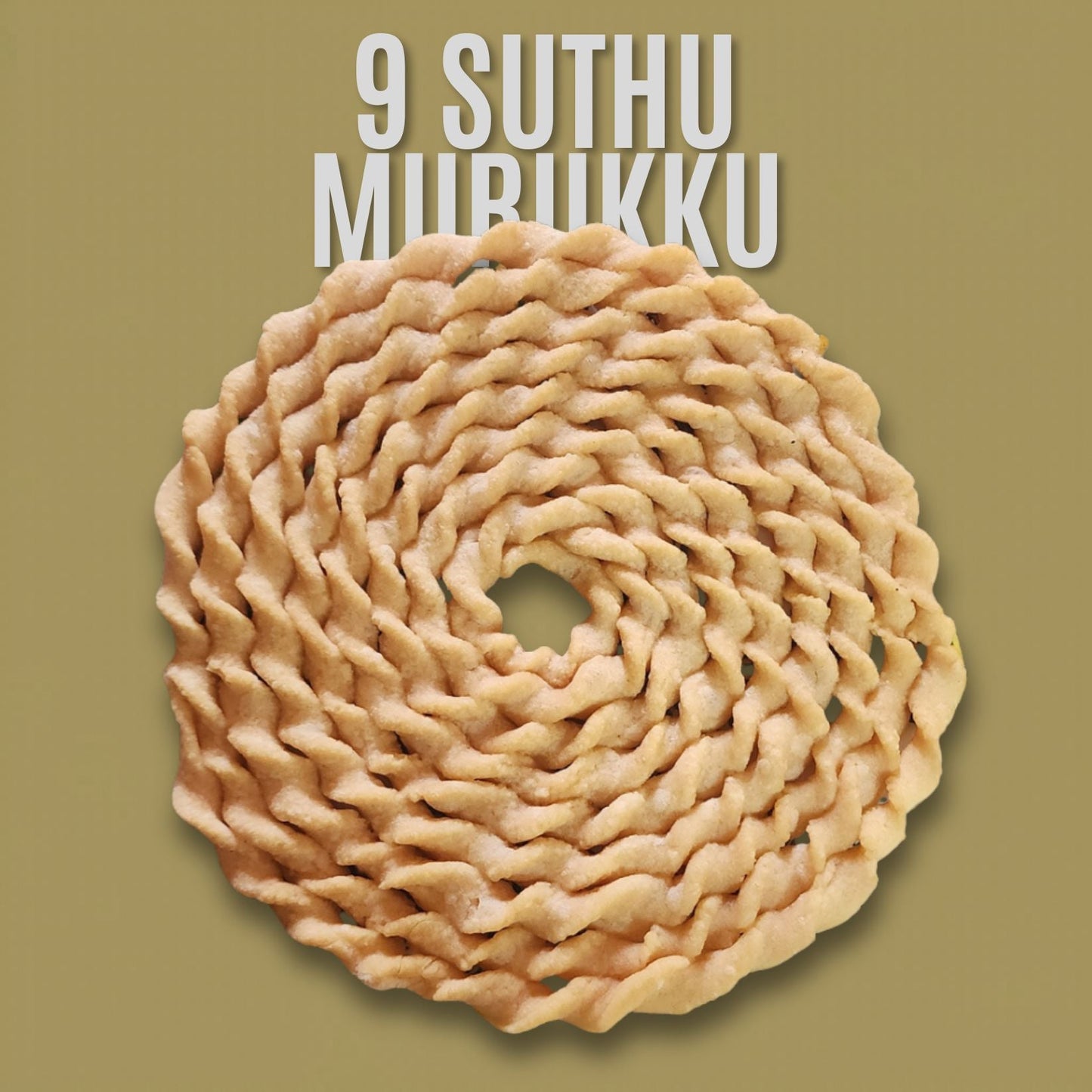 9 Suthu Murukku(1 Piece) - Soundaram's Chettinad Sweets & Snacks