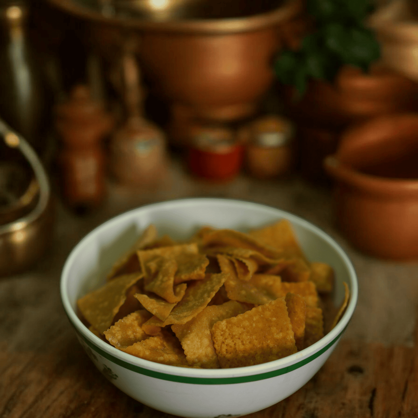 Crispy Wheat Chips (200g) - Soundaram's Chettinad Sweets & Snacks