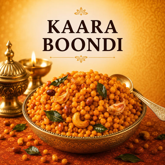 Kaara Boondi - Soundaram's Chettinad Sweets & Snacks