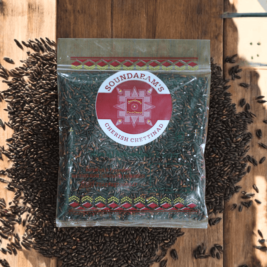 Kavuni Arisi (200g) - Soundaram's Chettinad Sweets & Snacks