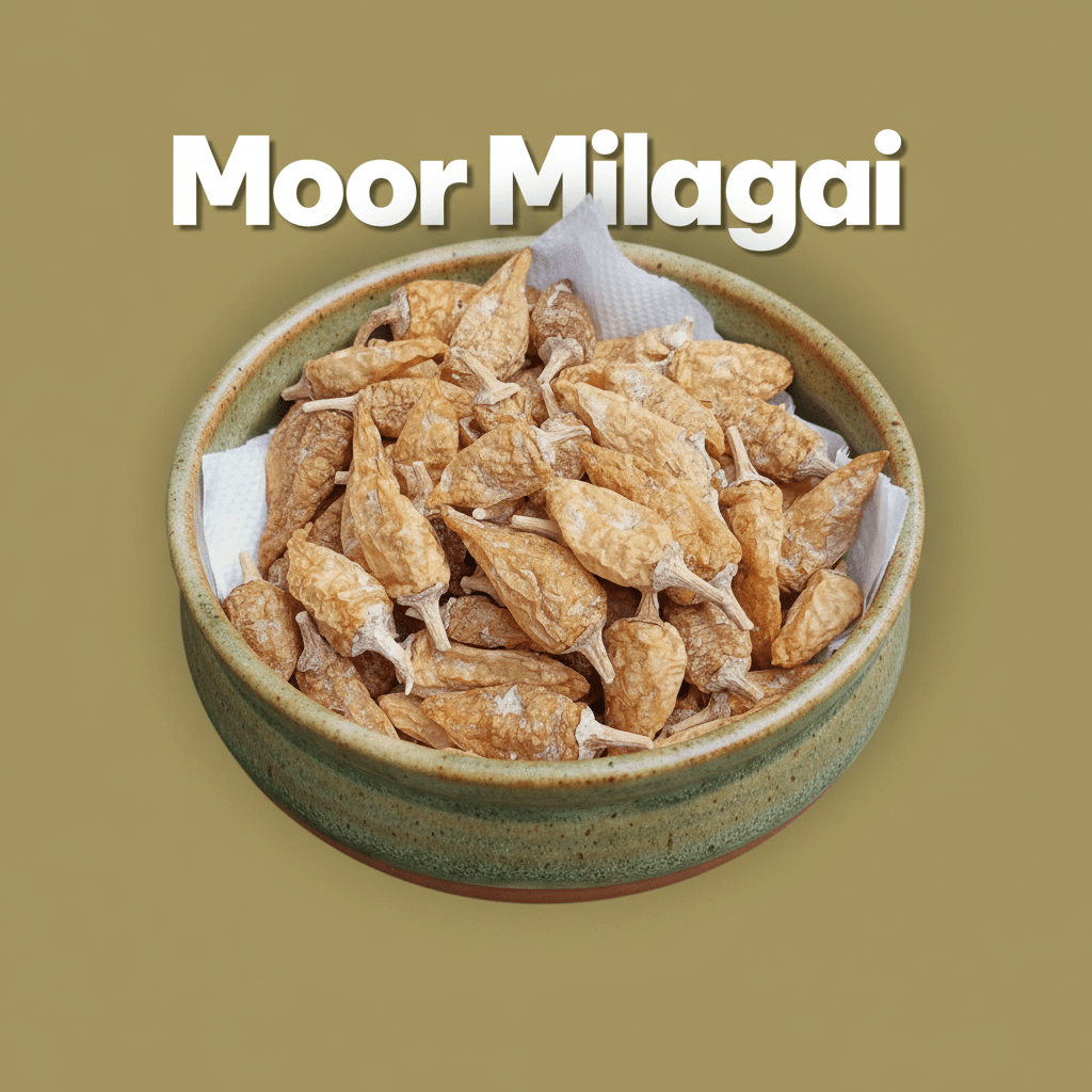 Moor Milagai Vathal - Soundaram's Chettinad Sweets & Snacks
