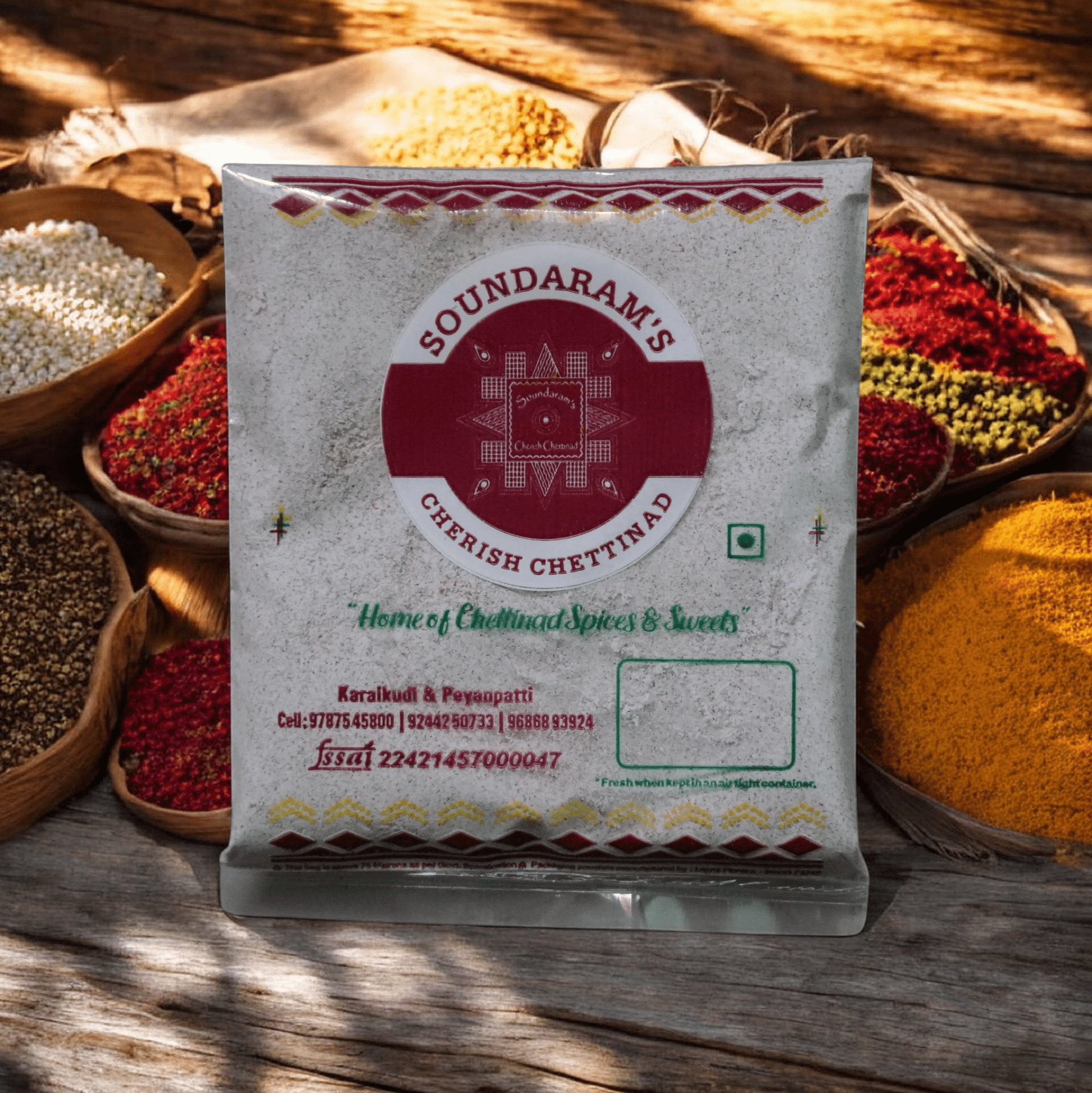 Multigrain Health Mix - 250g (சத்து மாவு) - Soundaram's Chettinad Sweets & Snacks