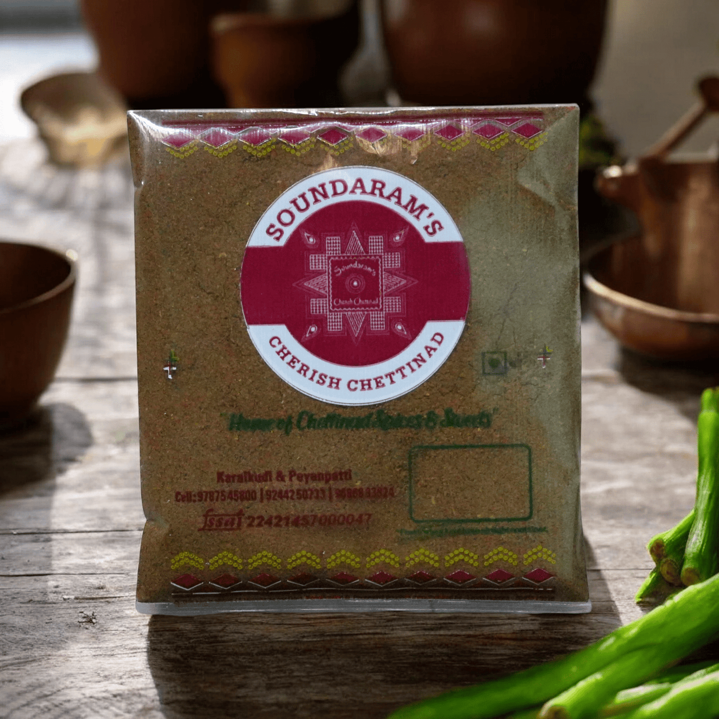 Murunga Keerai Podi - 200g (முருங்கை கீரை பொடி) - Soundaram's Chettinad Sweets & Snacks