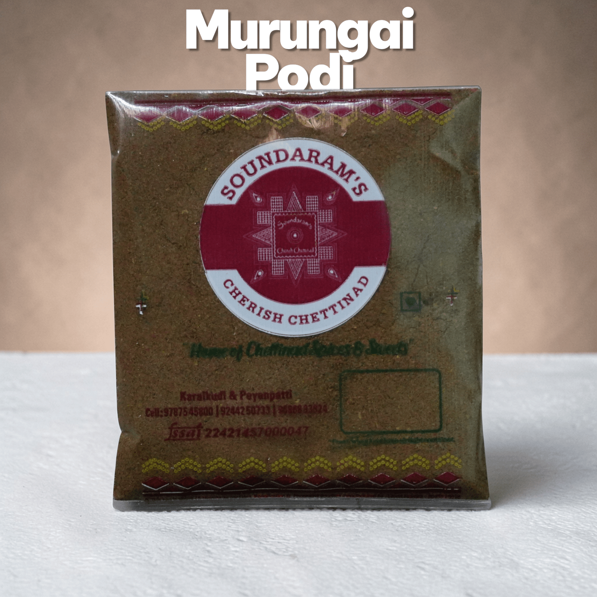 Murunga Keerai Podi - 200g (முருங்கை கீரை பொடி) - Soundaram's Chettinad Sweets & Snacks