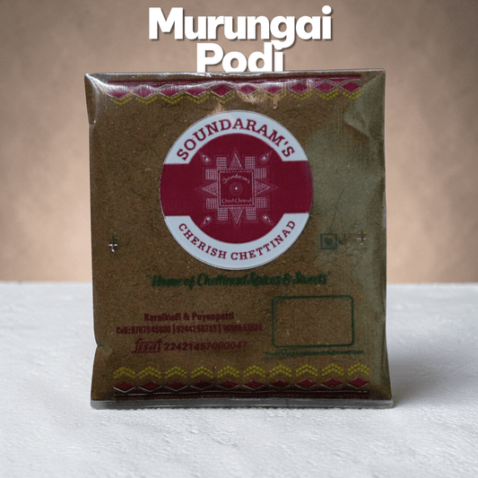 Murunga Keerai Podi - 200g (முருங்கை கீரை பொடி) - Soundaram's Chettinad Sweets & Snacks