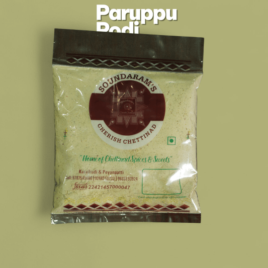 Paruppu Podi (200g) - Soundaram's Chettinad Sweets & Snacks