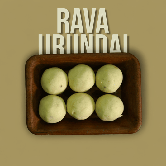 Rava Urundai (7 Pieces) - Soundaram's Chettinad Sweets & Snacks