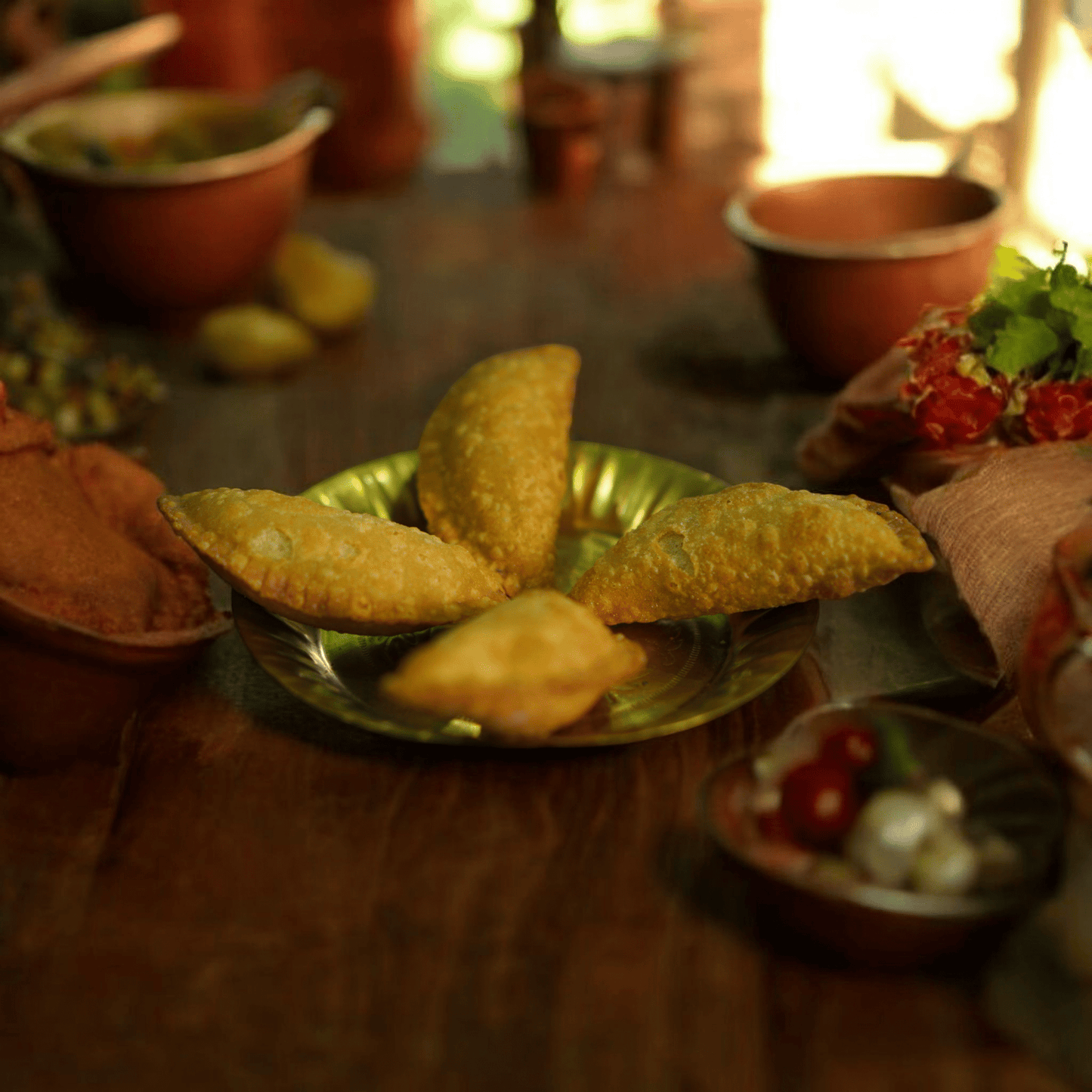 Somas (4 Pieces) - Soundaram's Chettinad Sweets & Snacks