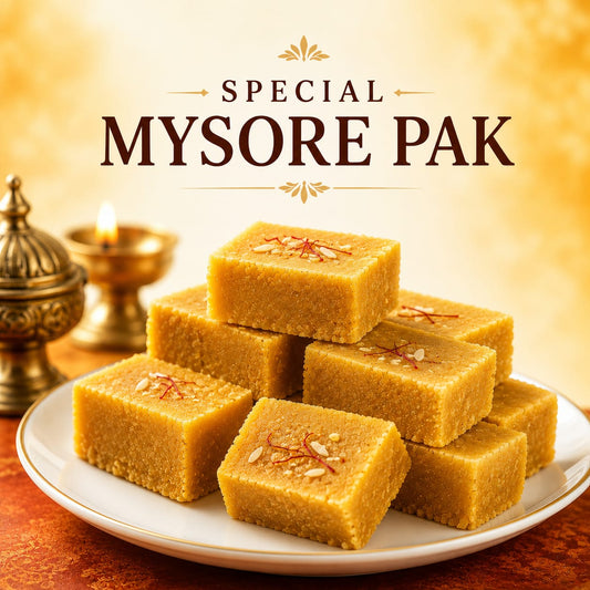 Special Mysore Pak - Soundaram's Chettinad Sweets & Snacks