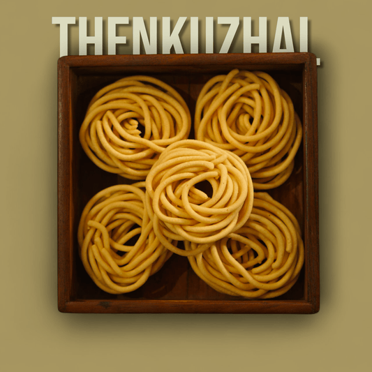 Thenkuzhal Murukku (4 Pieces) - Soundaram's Chettinad Sweets & Snacks