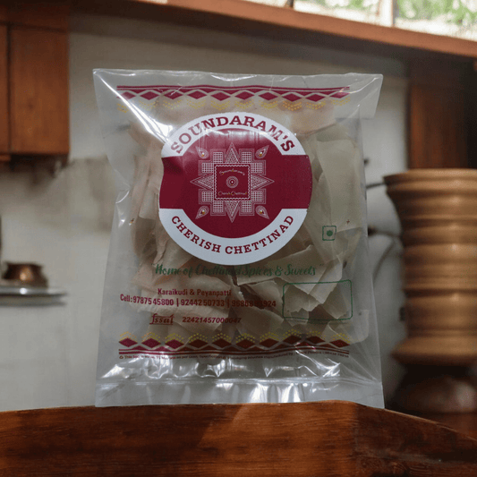 Thenkuzhal Vathal (தேன்குழல் வத்தல்) - Soundaram's Chettinad Sweets & Snacks